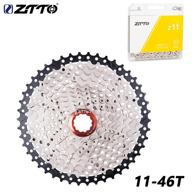 ZTTO MTB Bike 11 Speed Group Set 1X11 Shift Lever Rear Derailleur 11V Chain Current 11V50T 52T Cassette MTB Sprocket K7 Flywheel