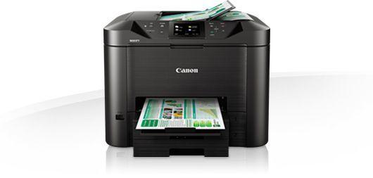Canon Maxify MB5450 Inkjet All-In-One Printer, 24 Ipm Black and White, 15.5 Ipm Color, 600 X 1200 Dpi