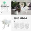 JOINPAYA Simulation Unicorn Stuffed Animal, Plush Unicorn Pillow, Pegasus Figurine, Cute Lovelyz Plush Toy Ornament, Unicorn Plush Toy with Faux Fur,