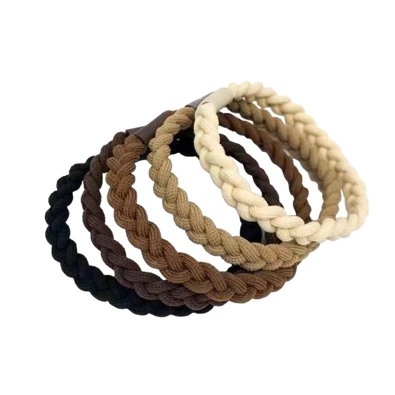 Neukundenangebot: Langlebiges Hochelastisches Damen-Haargummi - Schonend für das Haar, Verdicktes Design