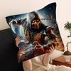 MMortal Kombat Pillow Cover for Bedroom Room and Living Room Sofa Decorative Cushion Cover