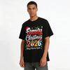 Family Christmas 2026 Making Memories Together Graphic Tee Pure Cotton T-shirt