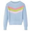 Sweter Dziecięcy Z Dzianiny, Niebieski, 116
