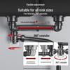 Kitchen Sink Double Drain Pipe Kit