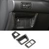 Carbon Fiber Look Headlight Switch Trunk Control Frame For Honda Accord 2018-22