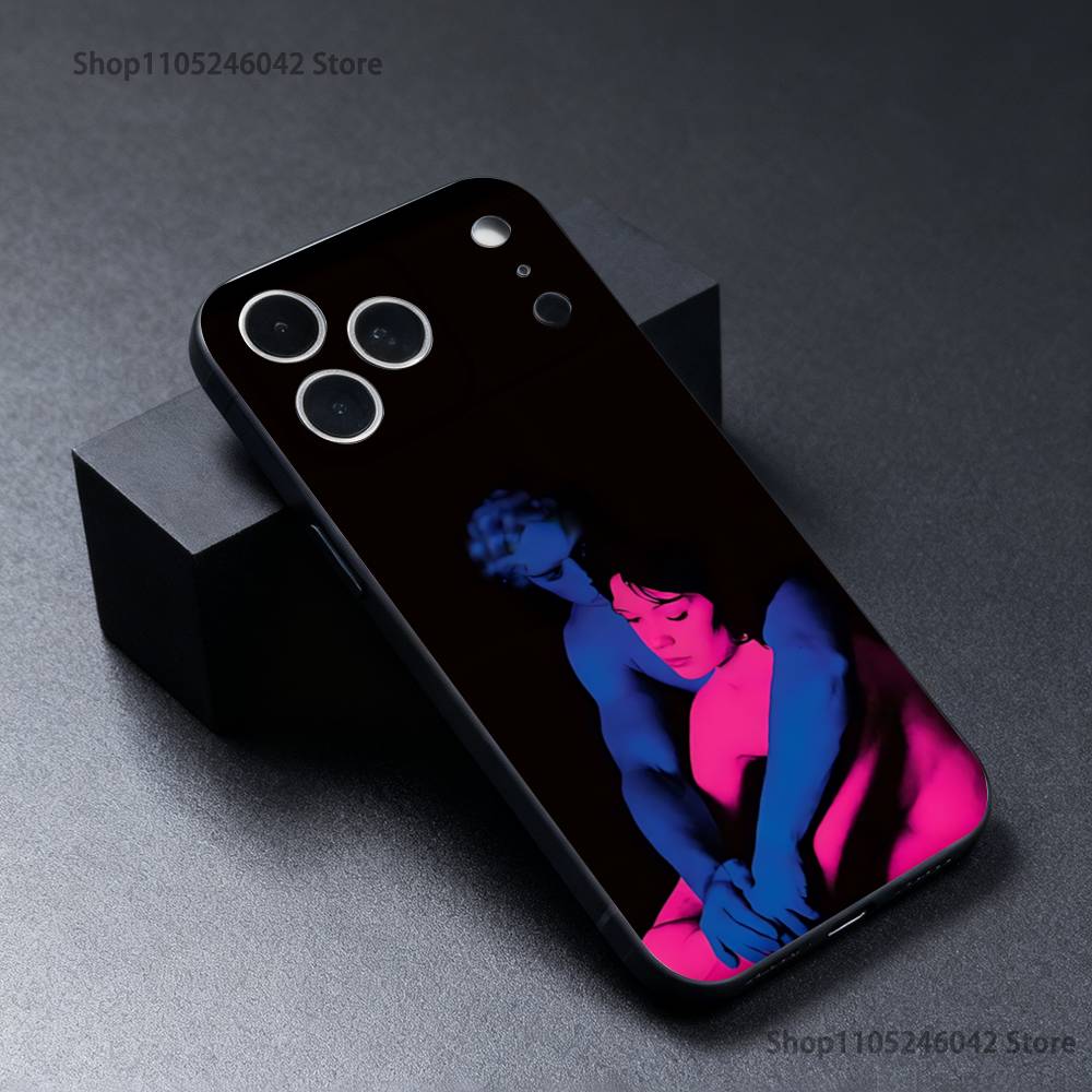 

T-Tv Girls Who Really Cares Wear-resistant Phone Case For iPhone 17,16,15,14,13,12,11,Pro,XS,Max,XR,Plus,E,Mini Black Soft Cover iPhone12