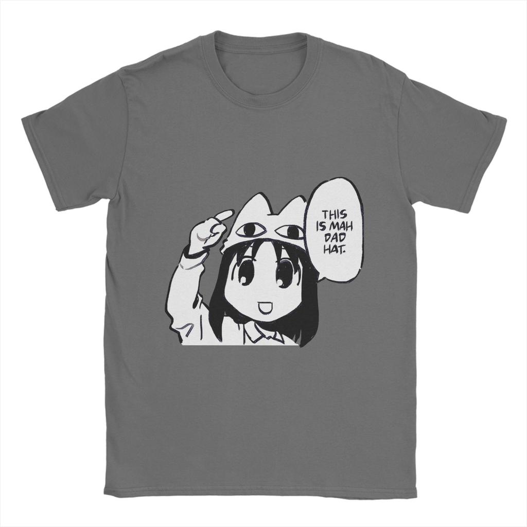 Ayumu Osaka   Bavlněné tričko pro muže Léto Azumanga Daioh  Estetická trička Kulatý výstřih Populární trička Nadměrné Velkoobchodní oblečení