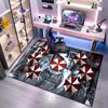 Gioco Sci-Fi Resident Evil, Umbrella Corporation, tappeto morbido, soggiorno di casa, tappetino per sedia da ufficio, zerbino, zerbino tappeto U4