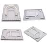 2Pcs Gray Flock Beads Tray Design Boards Kit DIY Beading Bracelet Tools Jewelry Storage Box Tray Diy Jewelry Making