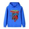 B1427 Multi-color Kids Boys Girls Printed Casual Long Sleeves Hoodie