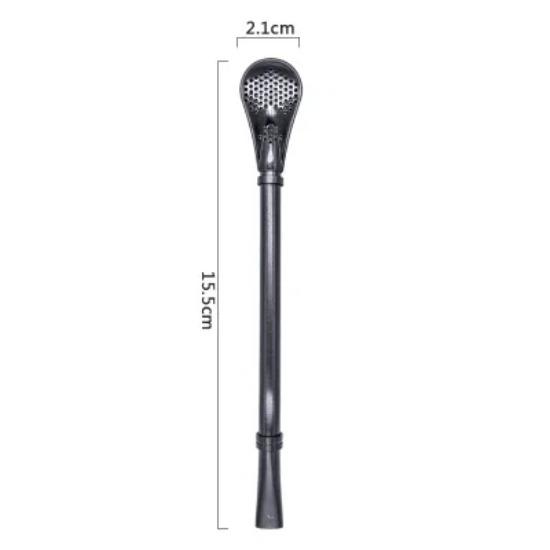 4Pc Stainless Steel Drinking Straws Yerba Mate Straw Bombilla Reusable Straw Spoon Loose Leaf Tea Filter Spoon Bar Accessories