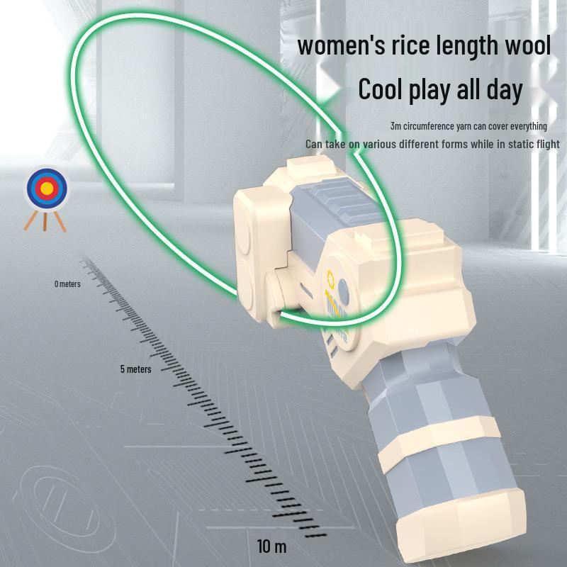 Luminous High-Speed Electric String Launcher Toy for Decompression and Learning