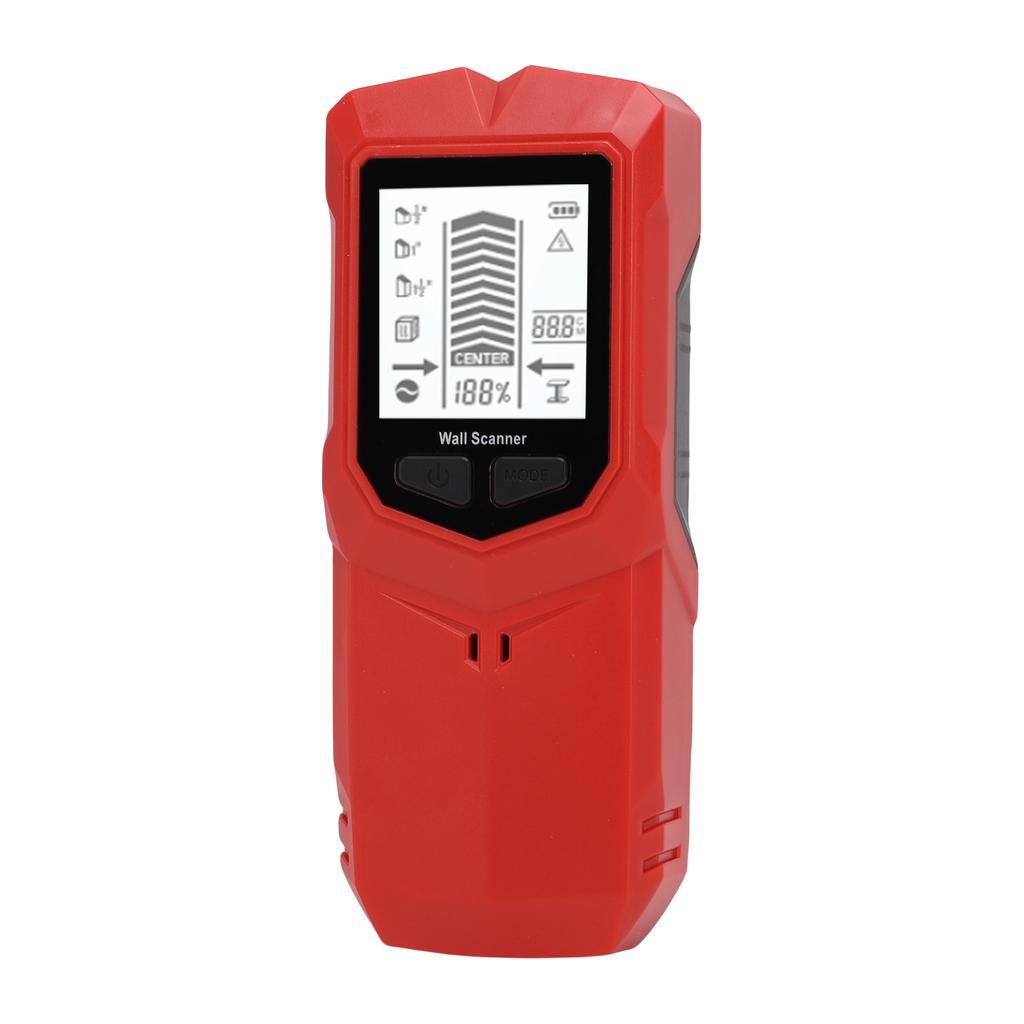 Stud Finder Wall Scanner LCD Display 7 in 1 Wall Wood Metal Stud Detector with 3 Depth Settings for Joists Pipes Electric Wires