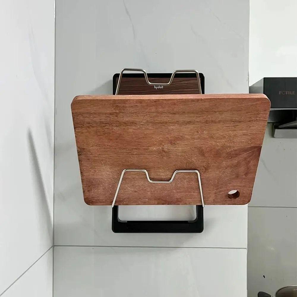 Suction Cup Pot Lid Rack 3 Layers Shoe Storage Shelf Portable Kitchen Organizer Rack  Home