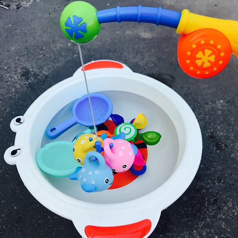 Juego de red de caña de juguete de pesca para niños de 4 piezas para j Juego de red de caña de juguete de pesca para niños de 4 piezas para j