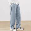 Herren Japanischer Stil Weitbeinige Cargohose - Herbst/Winter Freizeit Hose