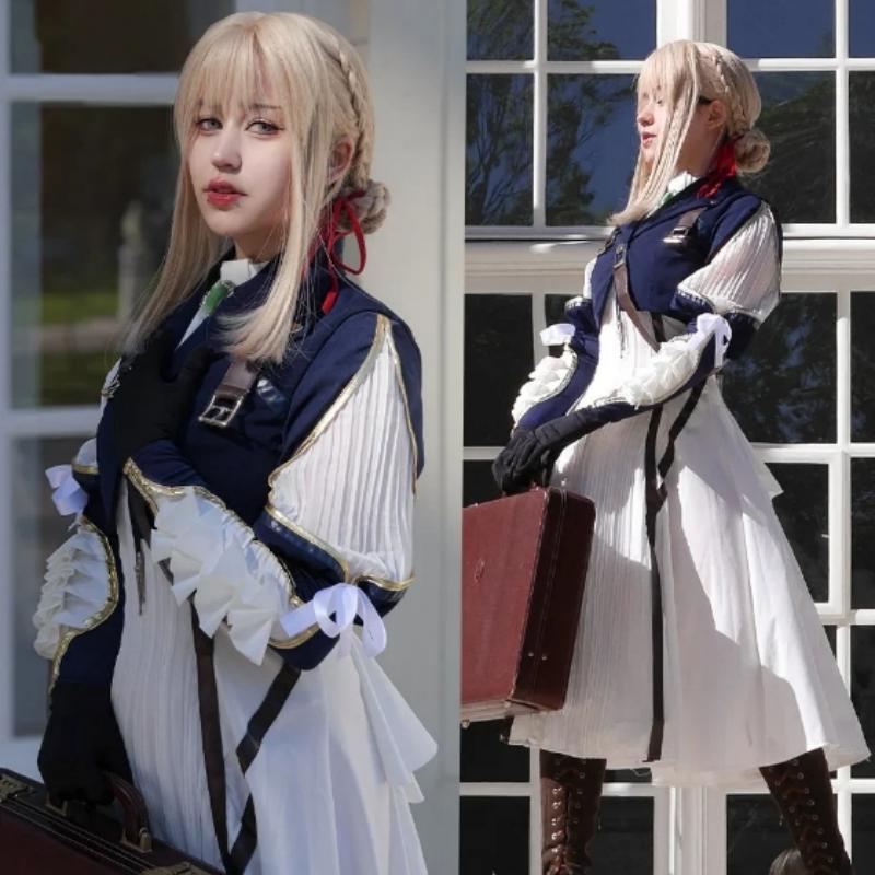 Violet Evergarden Violet Cosplay Costume Outfits Halloween Carnival Suit