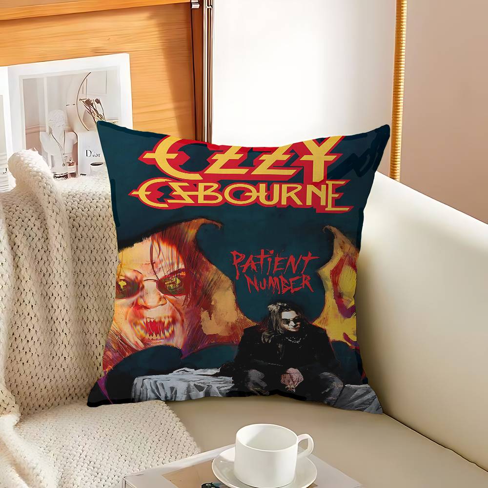 Music Band O-Ozzy Osbourne Pillowcases Home Bedding Decorative Pillow Cover Wedding Super Soft Pillow Case