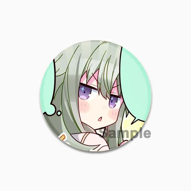 32/44/58mm Genshin Impact Badge Kusanagi Nene Cosplay Cute Brooches Creative Exquisit Enamel Pins for Clothes Backpack Jewelry Accessories
