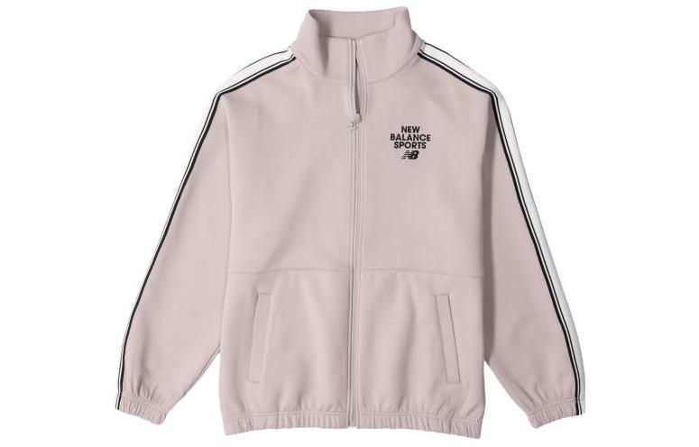 New Balance Jackets Unisex Pink Stand Collar Moderate Other 6DD12043-LBE S