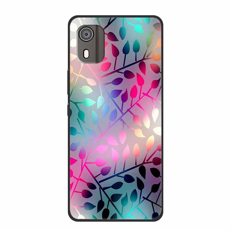 Case For Nokia C02 Luxury Soft Silicone TPU Black Phone Cover for Nokia C02 C 02 NokiaC02 Funda Lovely Shockproof Bumper Coque