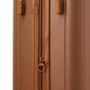 Daks Brown Solid Polycarbonate Hard Carrier 21inch Dbba6e521w2