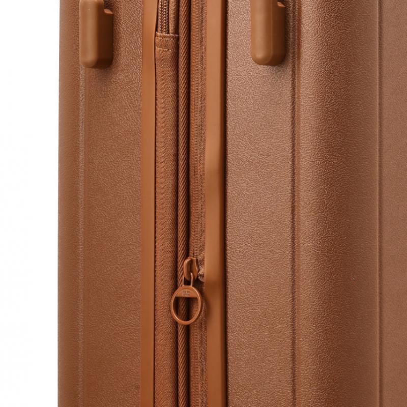 Daks Brown Solid Polycarbonate Hard Carrier 21inch Dbba6e521w2