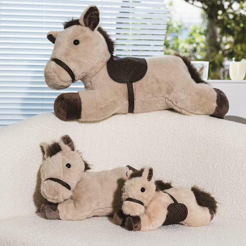 Pony Plush Toy With Pp Cotton Filling Perfect For Kids And Gift Giving