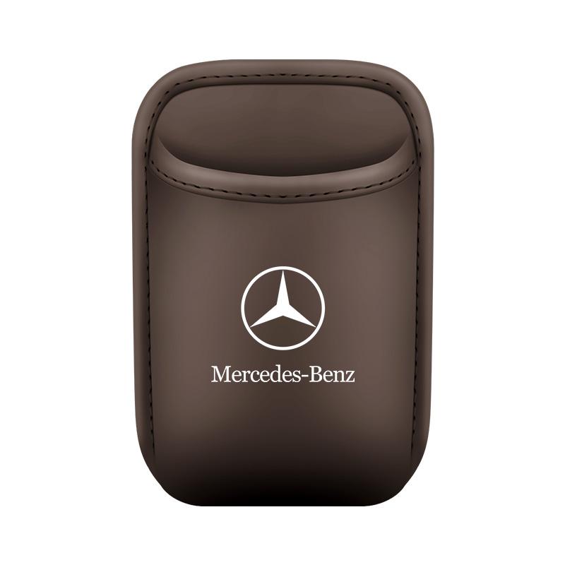 GLC GLB For Mercedes Benz A C E S G Class GLC CLE CLA GLB GLS W177 W205 W213 W222 X167 AMG Leather Water Cup Storage Box