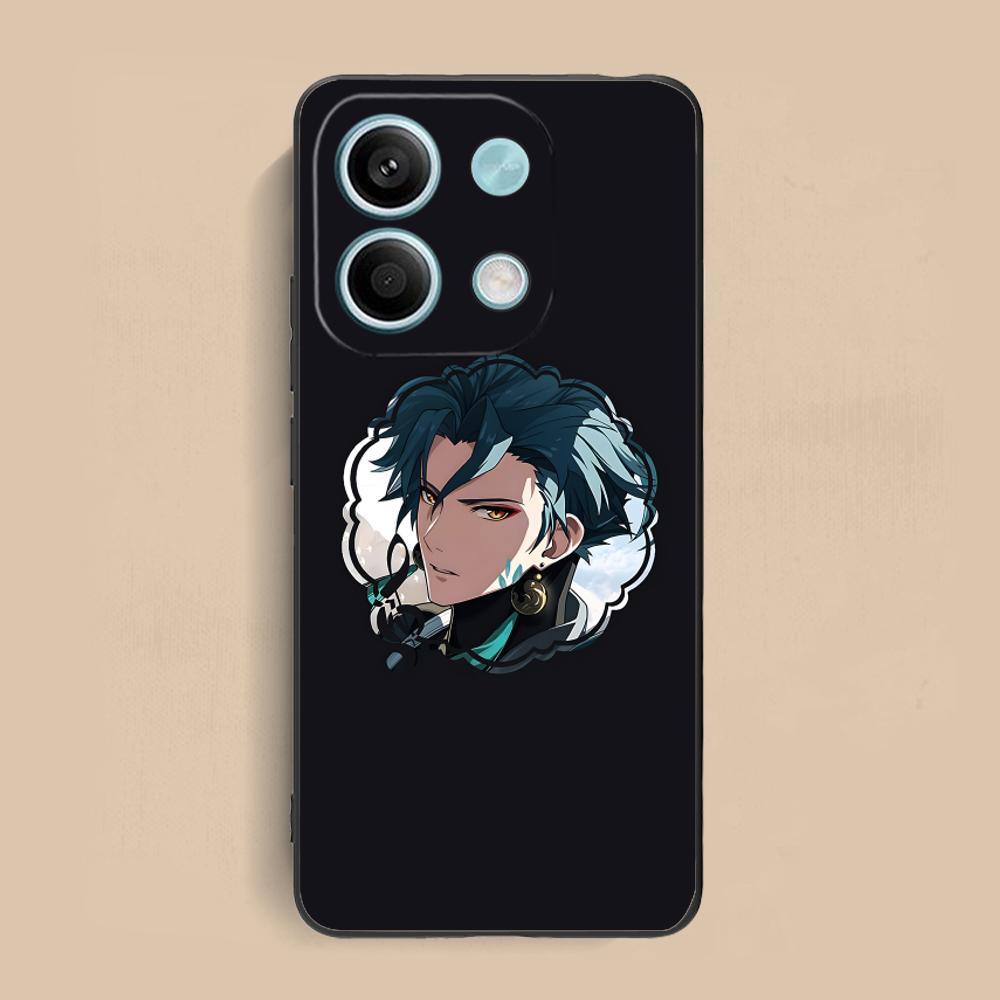 Wuthering Waves Jiyan Phone Case for Xiaomi Redmi Note 14 13 12 11 S Pro Plus 4G 5G Colour Printing Cover Pretty Cover Luxury