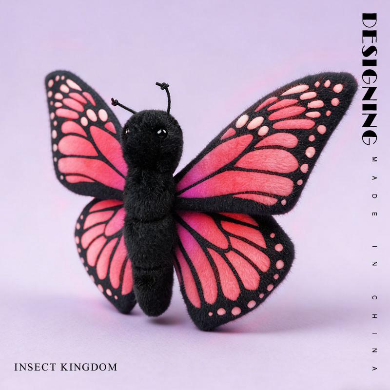 Compleet Insect Pluche Speelgoed 6 Soorten Spin Bidsprinkhaan Mier Vlinder Bij Lieveheersbeestje Educatieve Collectie Natuur Thema Cadeau