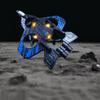 2.4G RC Helicopter Toy for Kids, EPP Foam Anti-Crash Remote Control Aircraft with LED Lights, USB Rechargeable Flying Gift