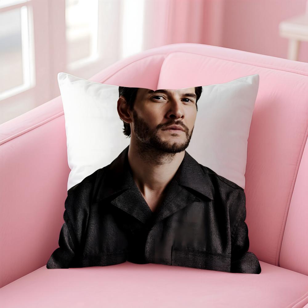 Cool B-Ben Barnes Cushion Cover Linen Pillowcase Cover Soft Decor For Sofa Home Room