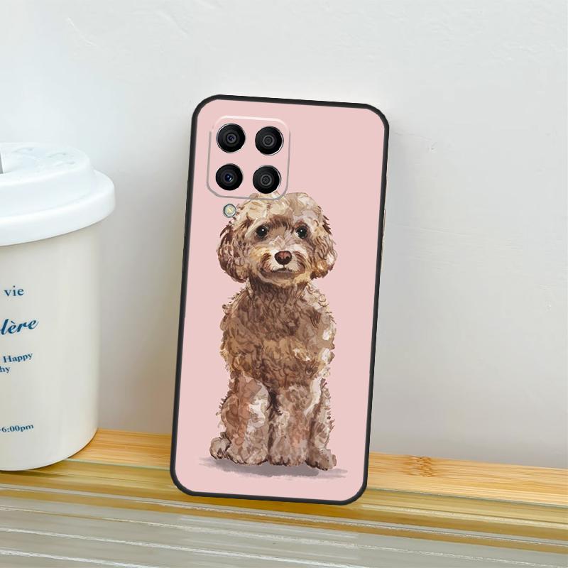 Cute Cockapoo Dog Case For Samsung Galaxy M14 M54 M34 M13 M15 M36 M55 M35 M56 M16 M31 M11 M53 M12 M32 M52 M06