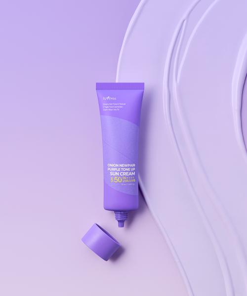 ISNTREE Onion Newpair Purple Tone Up Sun Cream 50ml