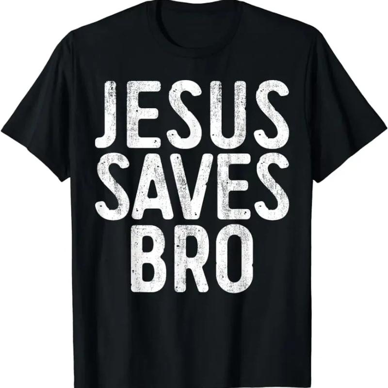 Ježíš je král Tričko Grafické Unisex Styl Personalizované Vlastní Potisk Dámské Pánské Streetwear Krátký Rukáv Dárek Y2k Tričko