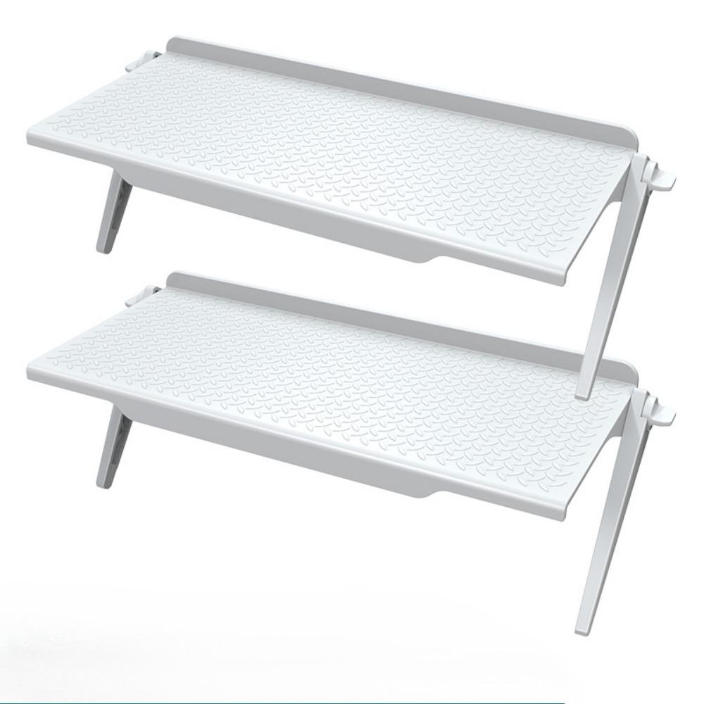 Rack TV Monitor Organizer Screen Top Storage Shelf Holder Practical Home Storage Computer Office Multi-functional Organizer
