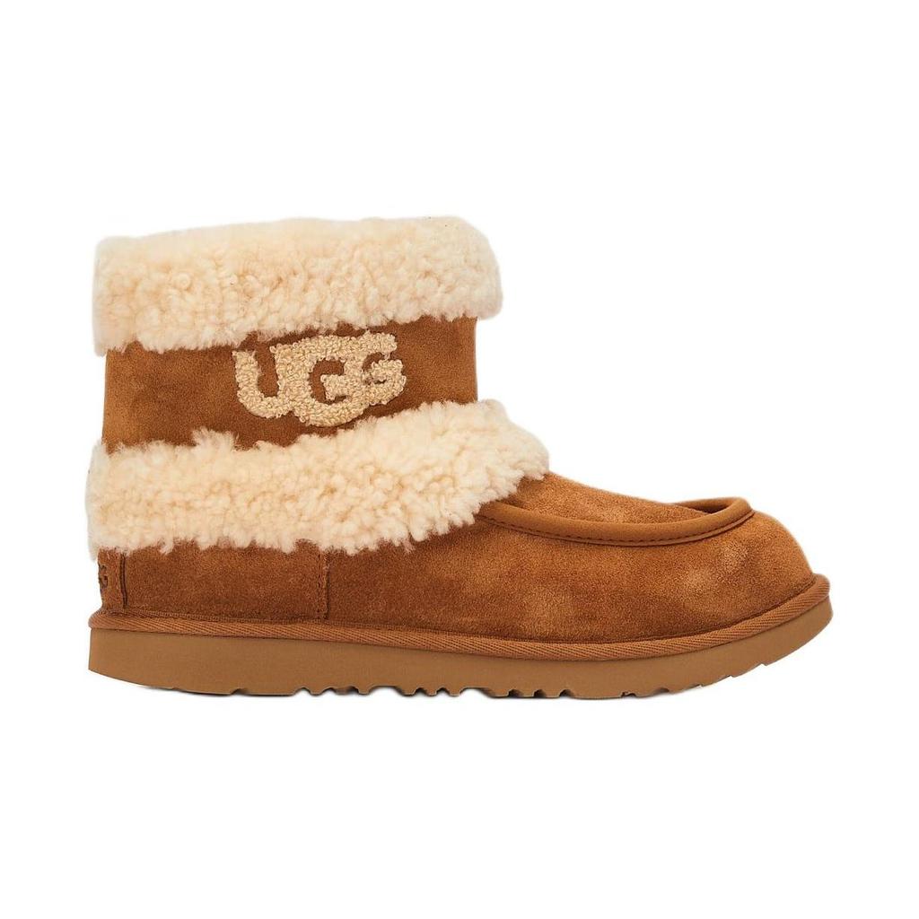 UGG Ultra Mini Fluff Boot Kids Chestnut Kids Sneakers Brown 1143701K-CHE