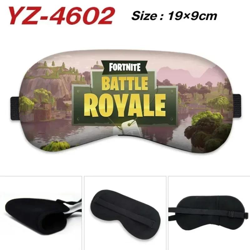 Маска для сну Fortnite Дихаюча Захист для очей Мультяшний принт Затінення Накладка на очі Маска для сну Подарунки