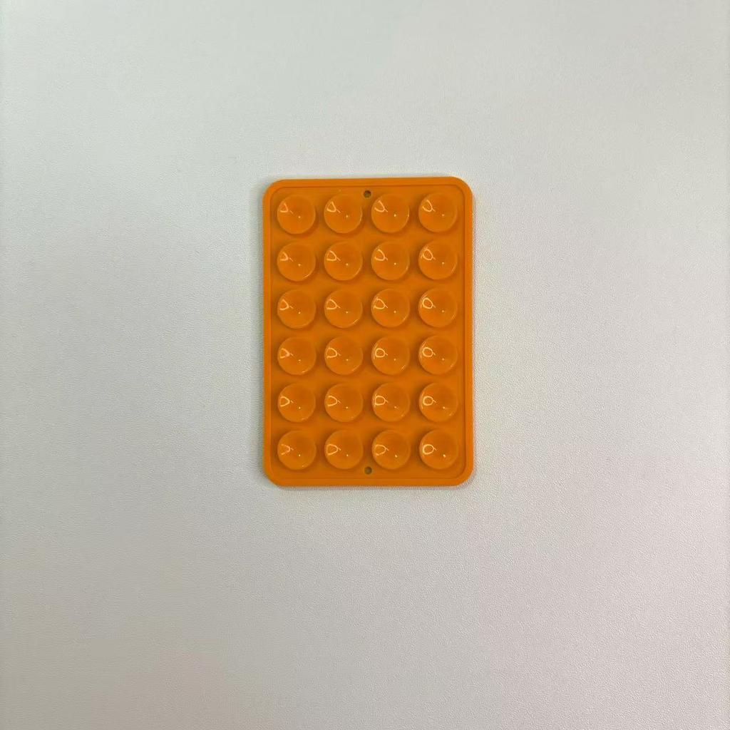 Mobiltelefon Silikon 24 Fyrkantiga Sugkoppar Mobiltelefonhållare Multifunktionell Enkelsidig Mm Självhäftande Sugkopp