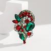 [Vibrant Rhinestone Brooches] Vibrant Rhinestone Brooches - Elegant Vintage-Inspired Design with Colorful Gemstones, Perfect for Daily Wear or Gifting