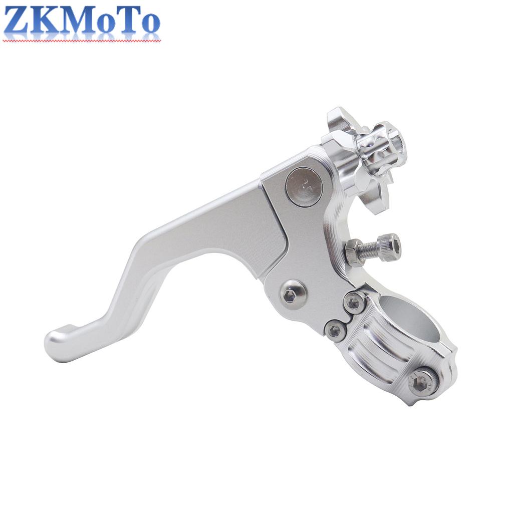 Motorcycle Clutch Lever Handlebar Universal CNC Aluminum One Finger For KTM Honda Suzuki Yamaha Kawasaki Motocross Pit Dirt Bike