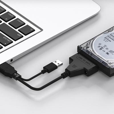 SATA-zu-USB2.0-Kabeladapter für externe 2,5-Zoll-SATA-SSD-Laufwerke