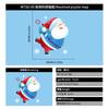 Christmas Static Cling Window Stickers Colorful Christmas Tree Decals Home Office Shop Window Decor Holiday Festival Atmosphere