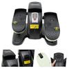 Under Desk Elliptical Machine Electric Seated Pedal Exerciser 5-Speed Remote Control Leg Trainer