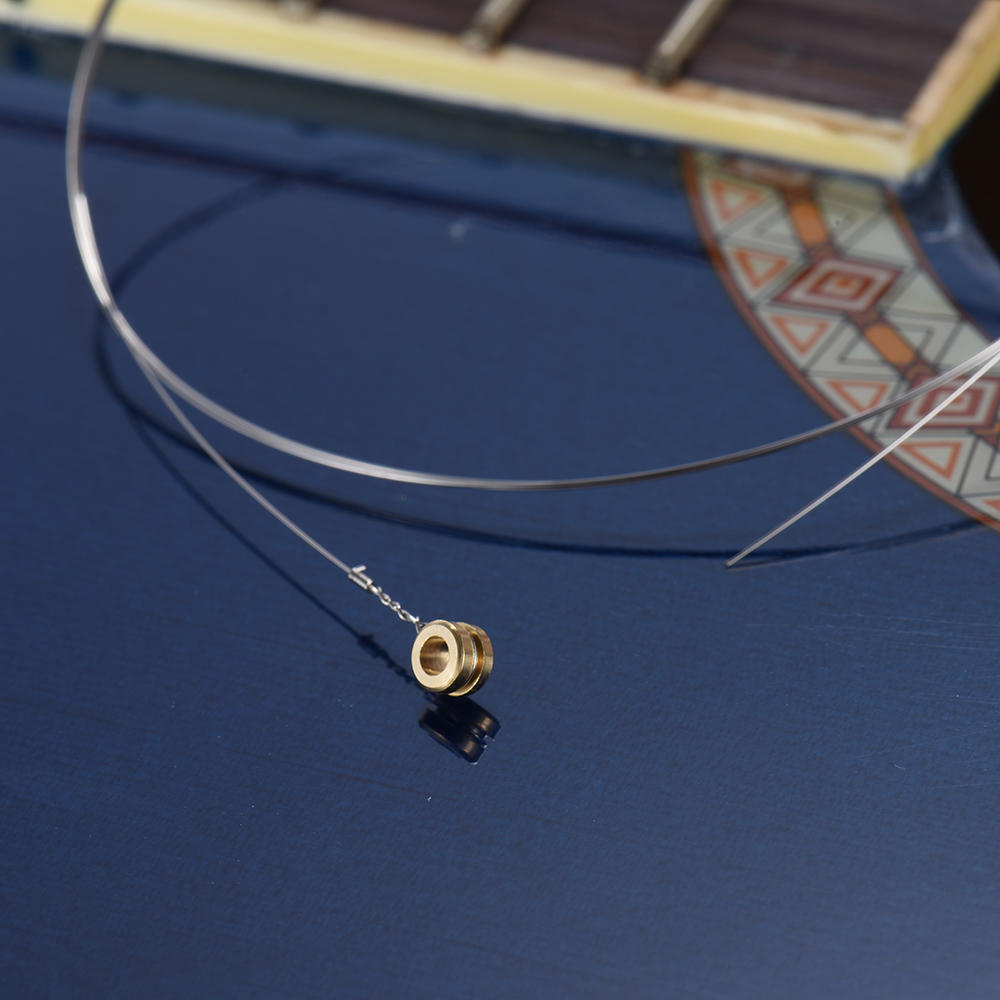 Orphee TX-1 Single String Replacement for Acoustic Folk Guitar 1st E-String (.010) 10-Pack High-carb