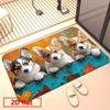 Water-absorbing Optical Illusion Doormat Non-slip Bedroom Door Rug Bathroom Carpet  Home Decor