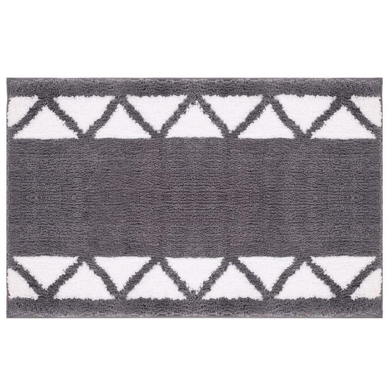 Non-Slip Bath Mat Bathroom Door Entryway Mediterranean Style Rectangle Floor Rug Washable Bedroom Balcony Doormat 50x80cm