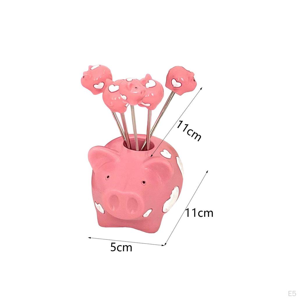 Food Forks And Skewers, Holders, Fruit Sweet Stainless Steel Forks,