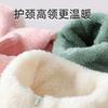 Coral fleece jacket women's autumn and winter stand-up neck cardigan fleece fleece thickened warm double-sided fleece fleece fleece sweater women